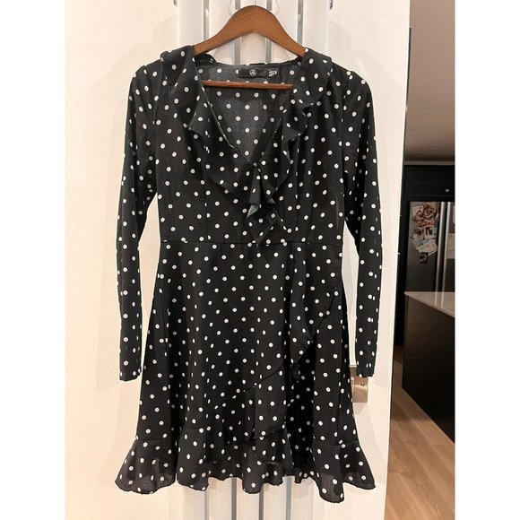 Miss guided polka dot dress - Picture 1 of 8